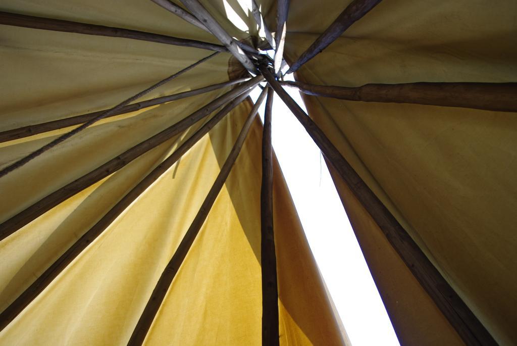 Les Tipis Du Bonheur De Vivre Hotel Brûlon Kültér fotó